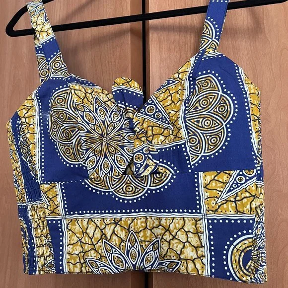 BNWT Trashy Diva Tiki Batik Hottie Top, Size 12 - Picture 2 of 5